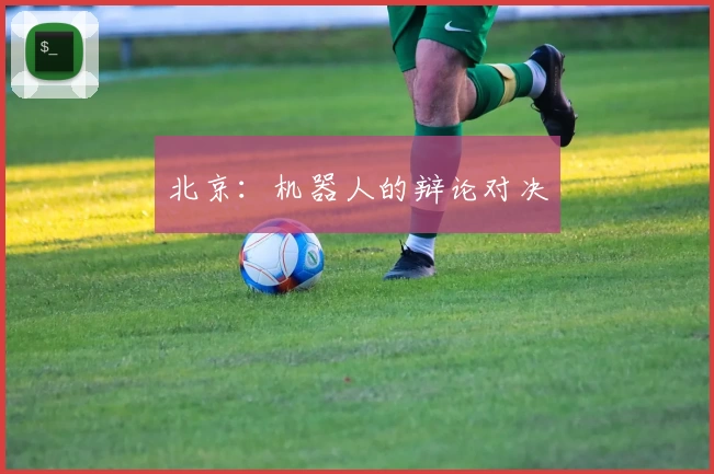 北京：机器人的辩论对决